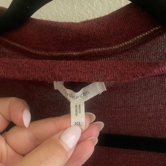 Maurice’s choker style cold shoulder sweater - Picture 3 of 5